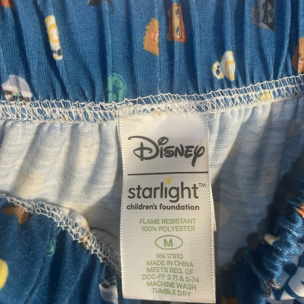 Disney Star Wars Youth Pajamas Size Medium‎ 6/8 Starlight Children's Foundation
